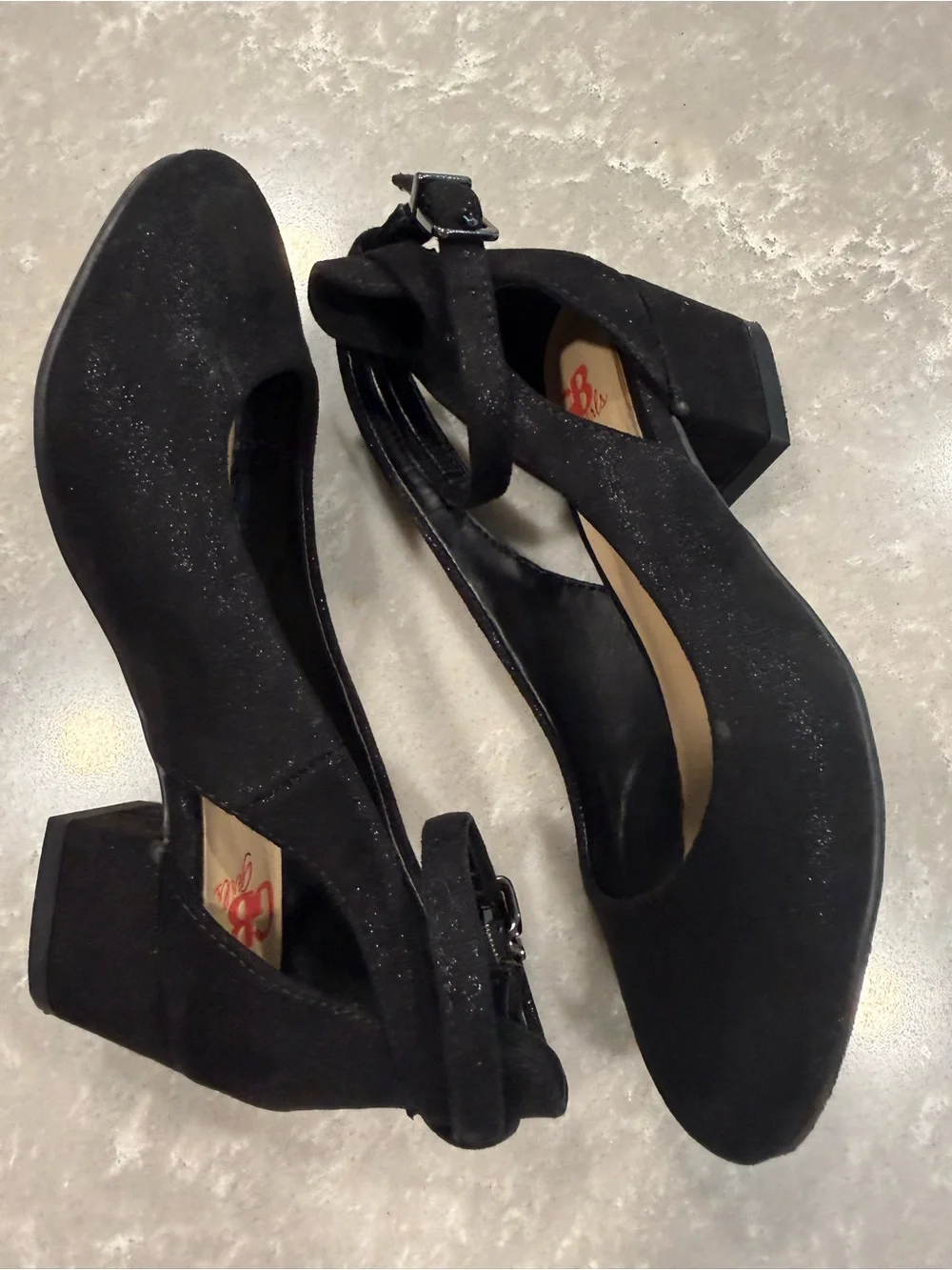 GB Girls Lulaa Black Cut Out Dress Heels Toddler Size 11 Worn Once